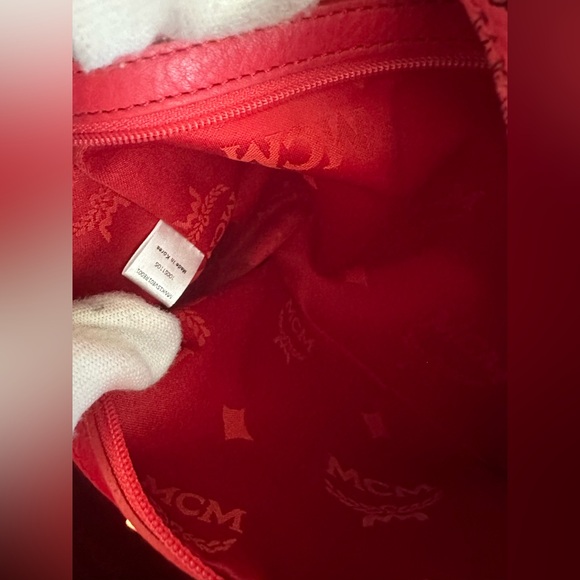 Mcm pink backpack with dust bag - Picture 12 of 16